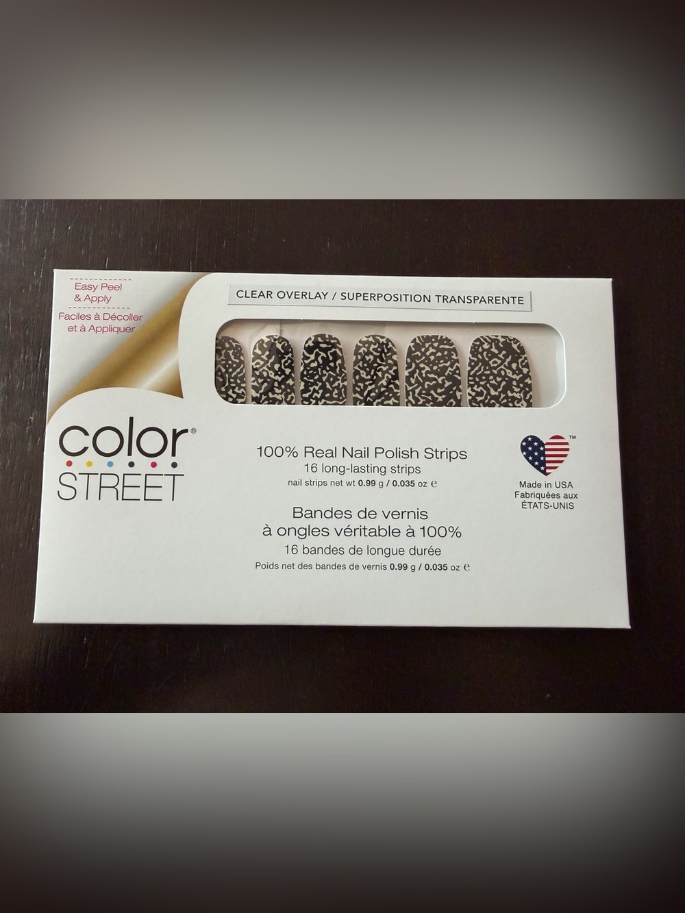 Color Street Pop Quiz Nail Polish Strips